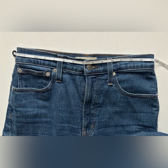 Madewell The Perfect Vintage Straight Crop Jean in Edendale Wash 27 - Picture 7 of 10